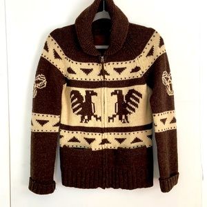 Aritzia shawl collar sweater jacket